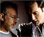 Spielberg, durante el rodaje de 'A.I.'